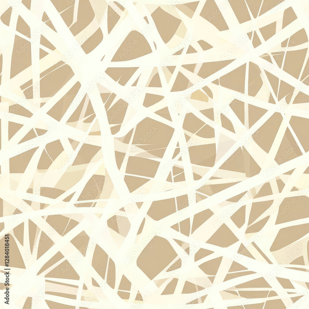 Poster abstract beige and white lines pattern background texture