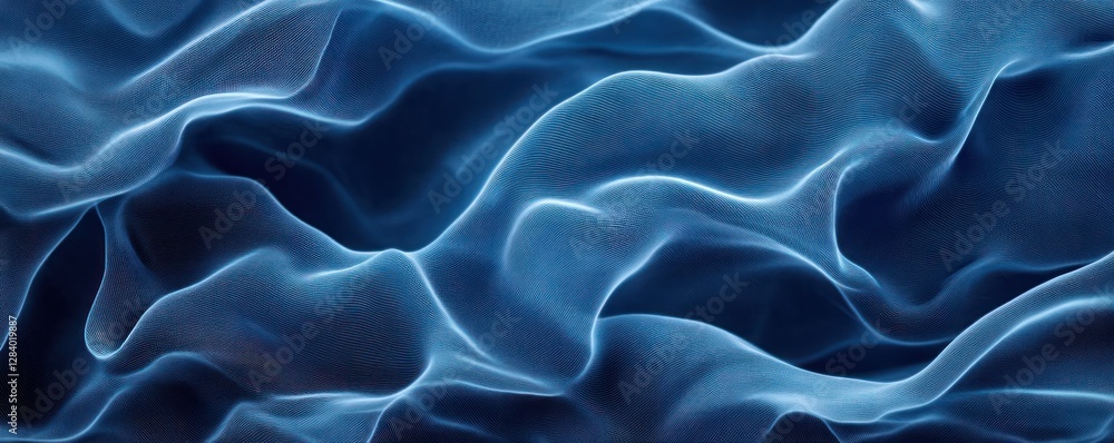 Poster this velvet texture background features deep blue hues creating a smooth and sophisticated appearanc