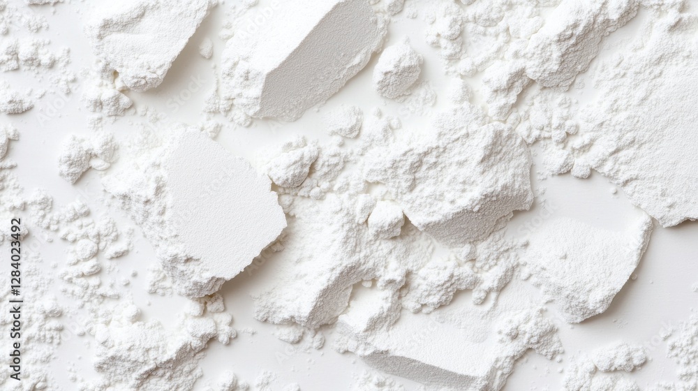Poster this white clay texture presents a unique and versatile background featuring varying shapes and size