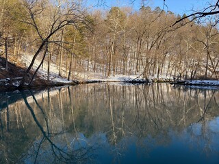 Winter Alley Mill Spring Pool
