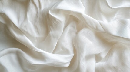 Obraz premium a wrinkled white paper texture 