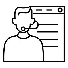 consultant vector icon