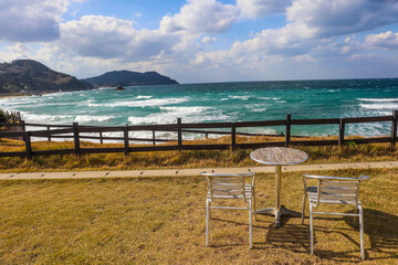 Scenic Ocean View with Relaxing Seating