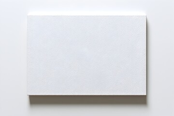 Minimalist White Poster Mock up for Magazine Cover or Digital Signage with Clean Layout and Modern