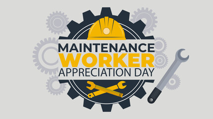 Maintenance Worker Appreciation Day Banner – Honoring Essential Workers