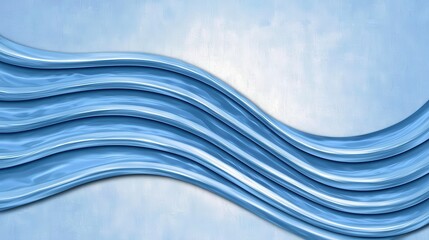 Soft Blue Waves Flowing Across a Calm Textured Background