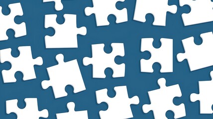 Missing puzzle pieces.