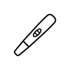 Pregnancy testing kit icon designed with a clean flair, offering a reliable look for projects related to women's health or medical diagnostics.