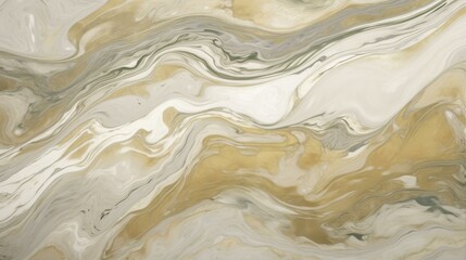 Fototapeta premium Flowing Marble Swirls Texture in Gray and Gold Tones Abstract Patterning Design