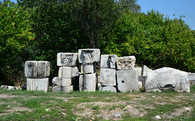 Stratonikeia Ancient City in Mugla, Turkey.