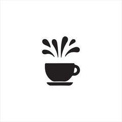 cup of coffee with plant