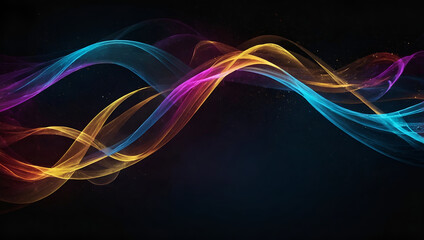 abstract background with smoke