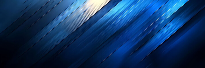 Bright Navy Blue Abstract Vector Background with Dynamic Diagonal Lines