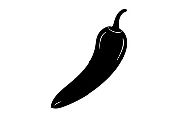 vector illustration of a hot chili pepper