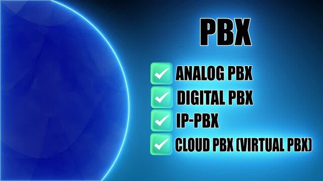 PBX (Private Branch Exchange) is a private telephone network used within an organization to manage internal and external calls efficiently.