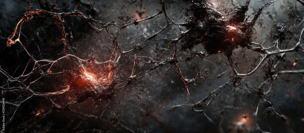 Poster neural network: a microscopic journey into the brain's intricate connectivity