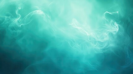Cool-toned teal gradient background with perfectly blended silkiness for a contemporary vibe.