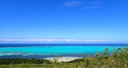 Jolie vue depuis la Nouvelle-Calédonie