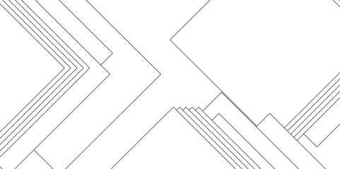 Abstract white black colors with lines pattern of modern geometric square. transparent material in triangle and squares shapes design. Modern lines pattern futuristic technology concept for cover, 
