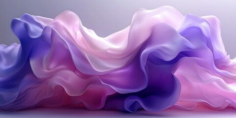 Obraz premium Abstract Flowing Fabric Colors (8)