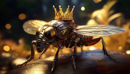King mosquito sucking blood
