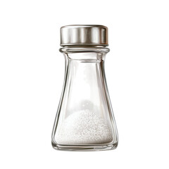 Salt Shaker isolated on transparent background Generative Ai