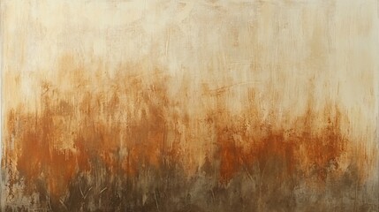 Diffuse textures in earthy brown and warm amber plain background