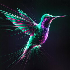 Fantasy animals bird christmas