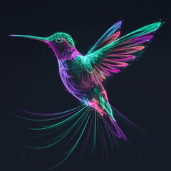 Fantasy bird halloweeen