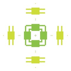 abstract background with squares