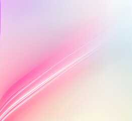 Fototapeta premium Neon gradient wave light in pink and blue tones on dark background creating futuristic and vibrant visuals for modern tech-inspired or artistic abstract.generative ai