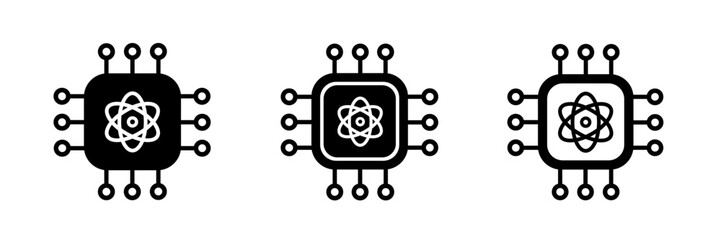 Quantum Computing Icons