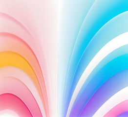 Neon gradient wave light in pink and blue tones on dark background creating futuristic and vibrant visuals for modern tech-inspired or artistic abstract.generative ai