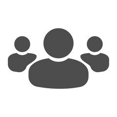 Flat illustration in grayscale. Avatar, user profile, person icon, gender neutral silhouette, profile picture. Suitable for social media profiles, icons, screensavers and as a template...