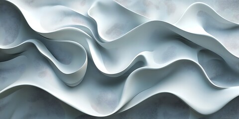 Obraz premium Abstract wavy surface design (3)