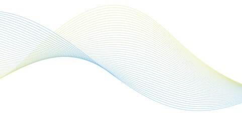 Abstract wave line for banner, wallpaper background with wave design.	
