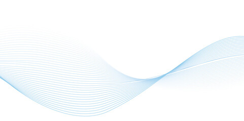 Abstract wave line for banner, wallpaper background with wave design.	
