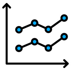 Line Graph Icon