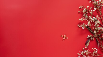 Exploration of the Multiple Symbolic Meanings and Cultural Tracing of the Red Background of Good Friday