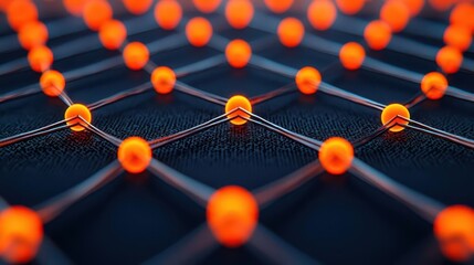 Glowing network of global markets connected through US Treasury bonds, US Treasury Bonds, international security