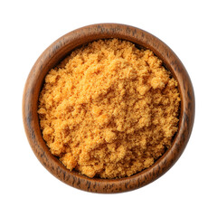 Powdered Jaggery Chutney with Cooked Carrots Isolated on Transparent Background