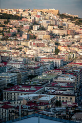 Fototapeta premium Cityscape of Naples, Italy. Buildings, Architecture.