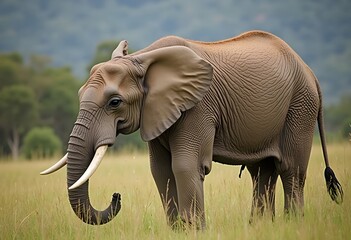 Fototapeta premium Wildlife Conservation Trips Protecting Endangered Species