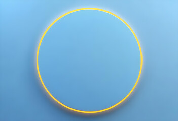 Minimalist 3D rendering product display platform. Simple, clean podium, display, clean and tone on tone background. blue, pastel Minimal empty blue room background. Modern studio. Aesthetic 