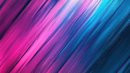 Fototapeta premium Vibrant Diagonal Strokes: Abstract Art