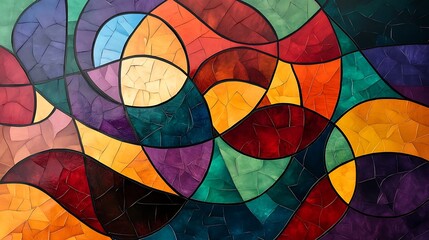 Fototapeta premium Dynamic Comic and Abstract Art Collection - Vivid Pop Art Designs for Creative Projects