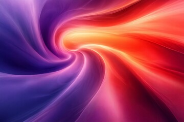 Obraz premium Abstract swirling colorful vortex design with vibrant background
