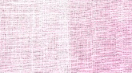Fototapeta premium Pink Woven Fabric Background Texture Close Up Detail for Textile Design and Craft Projects Template