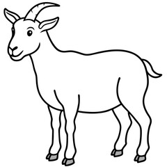 Modern Goat Linework