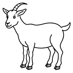 Modern Goat Linework